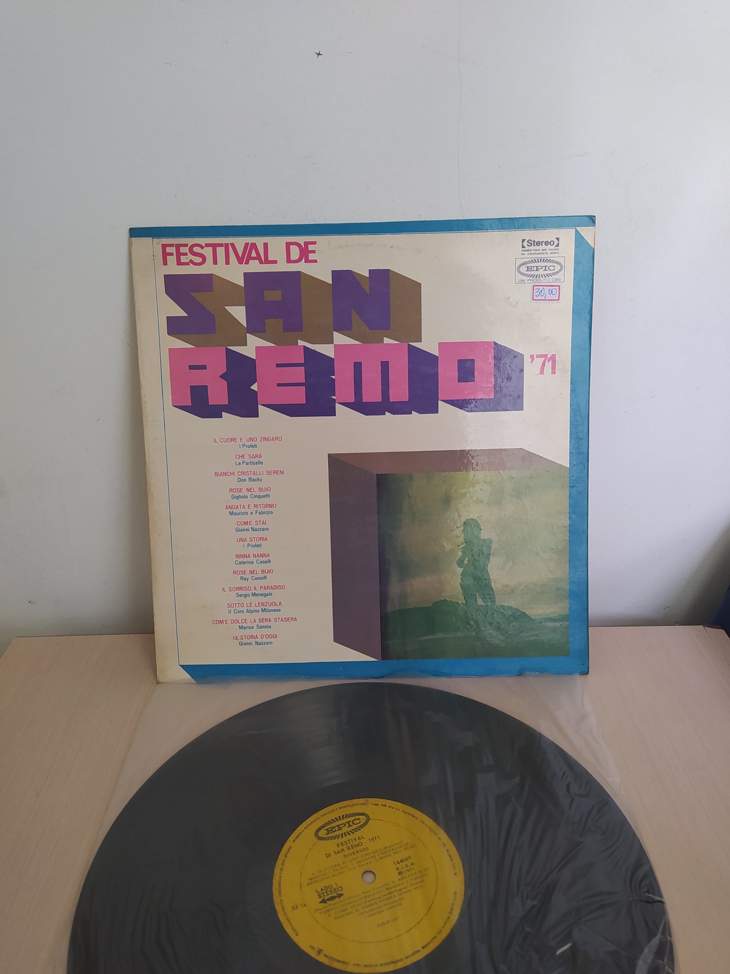 Lp Vinil Festival De San Remo 71