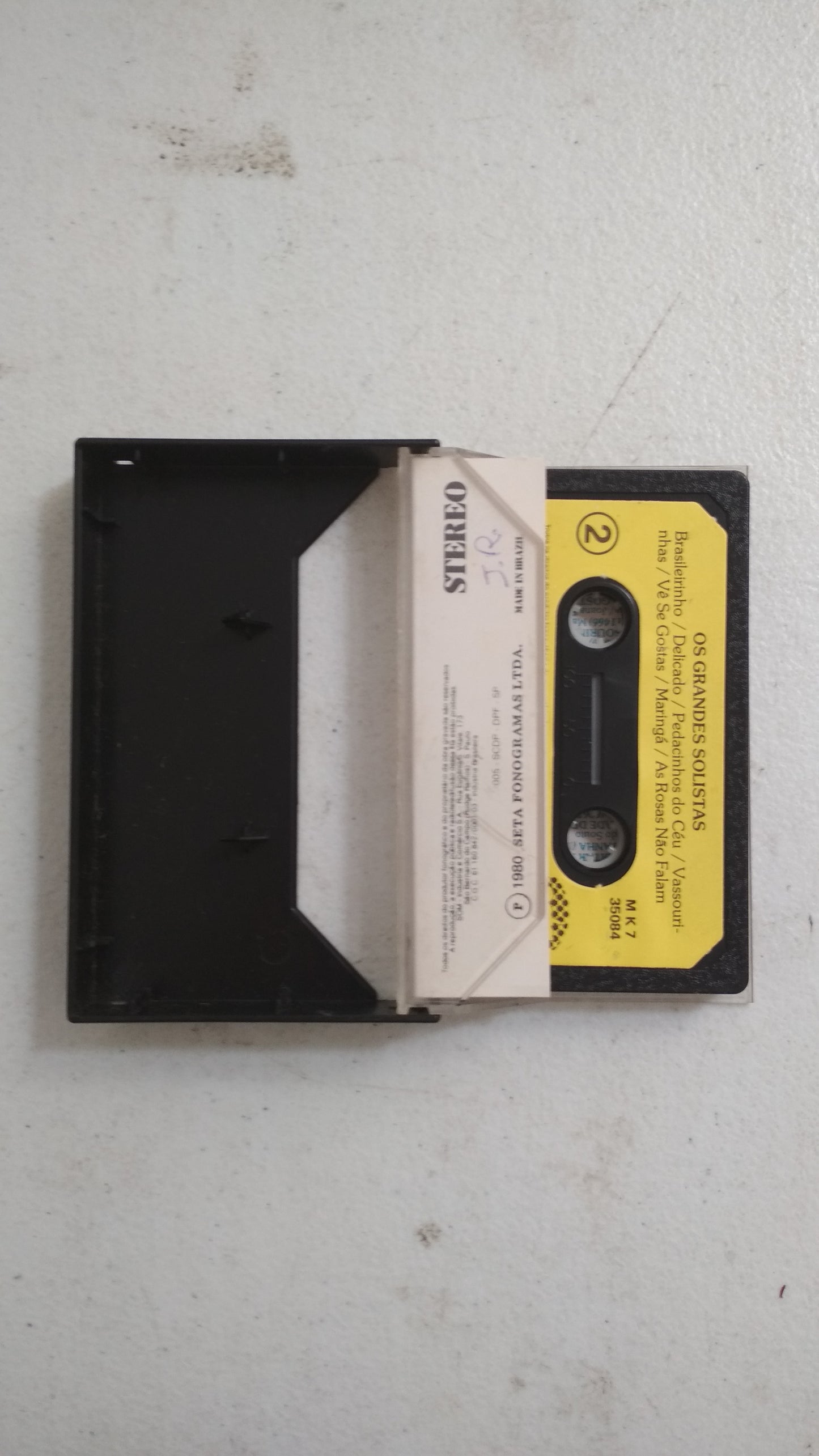 Fita K7 Cassete - Os Grandes Solistas