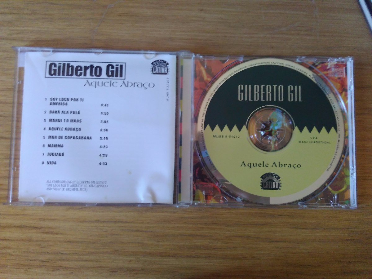 Cd Gilberto Gil Aquele Abraço