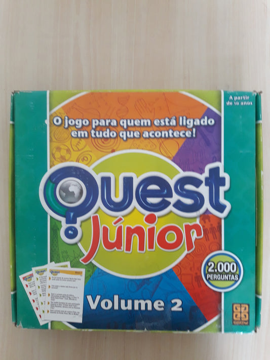 Jogo Tabuleiro Quest Júnior Vol. 2
