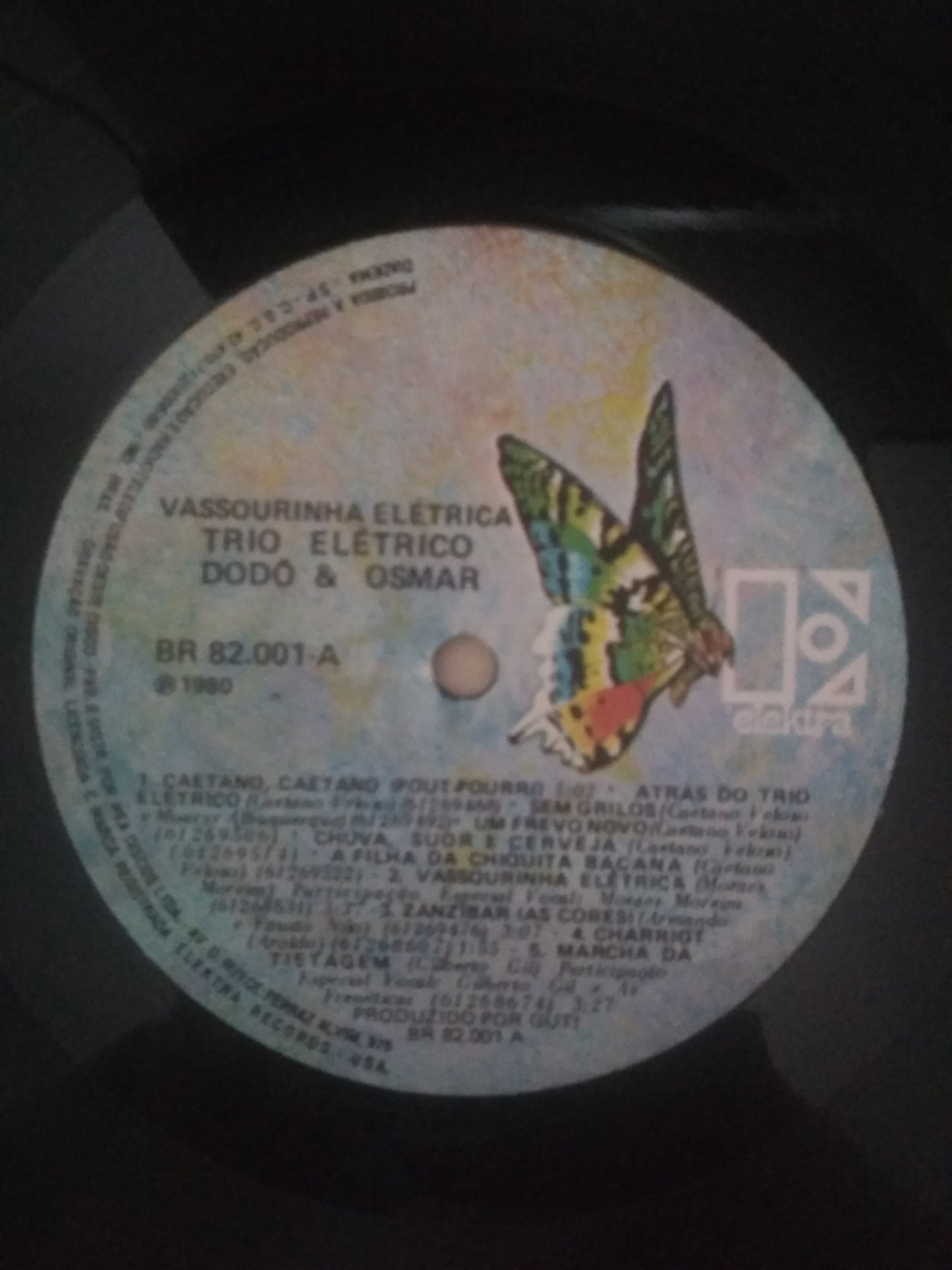 Lp Vinil Trio Elétrico Dodô & Osmar Vassourinha Elétrica