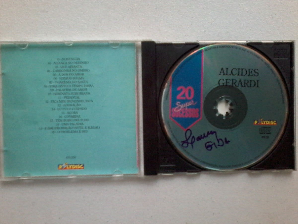 Cd Alcides Gerardi 20 Super Sucessos
