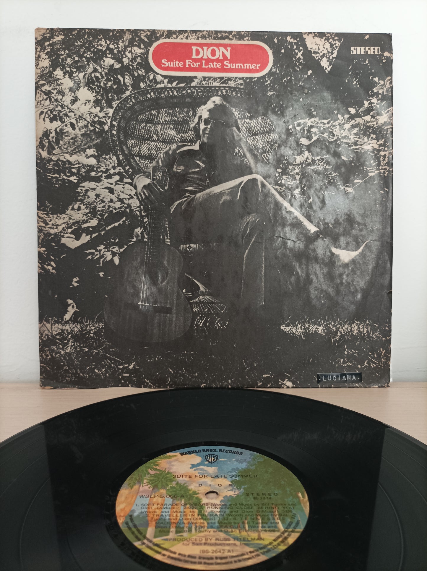Lp Vinil Dion Suite for late summer