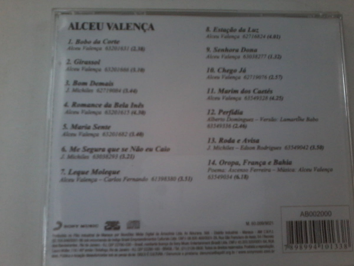 Cd Alceu Valença Acervo Especial