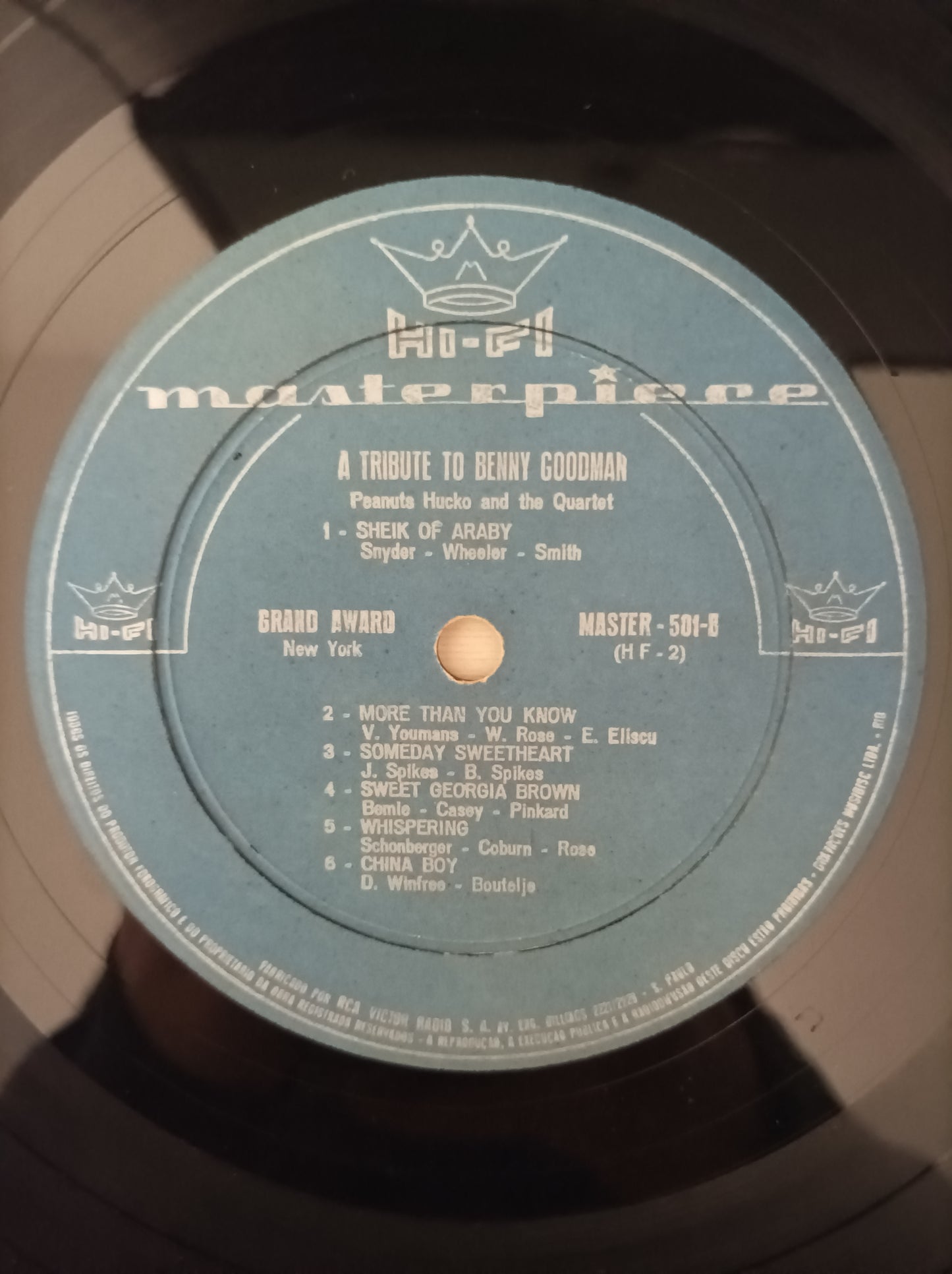 Lp Vinil Benny Goodman A tribute to
