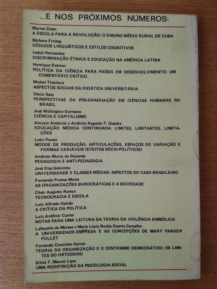 Livro Educação E Sociedade 3