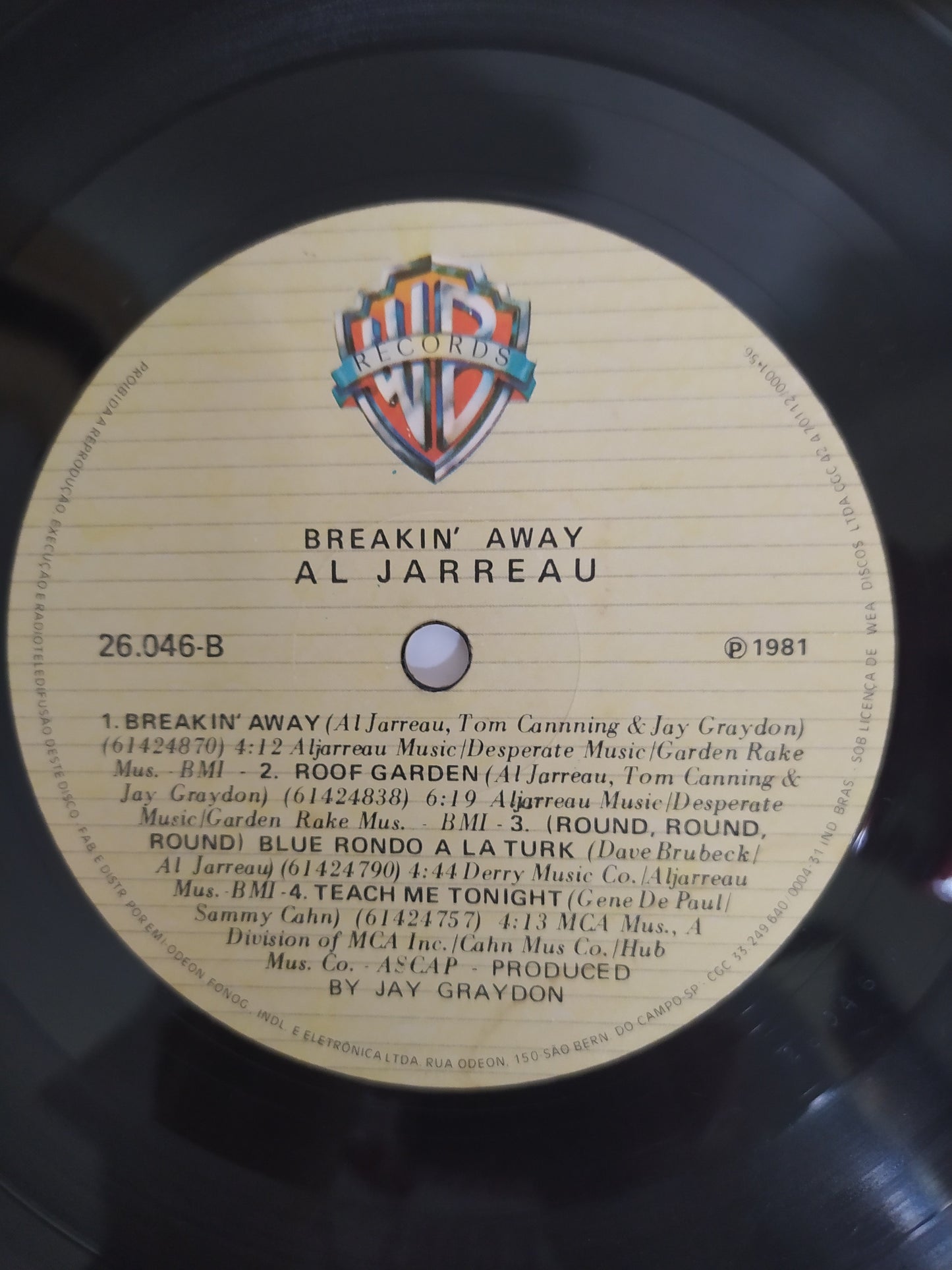 Lp Vinil Al Jarreau Breakin' Away