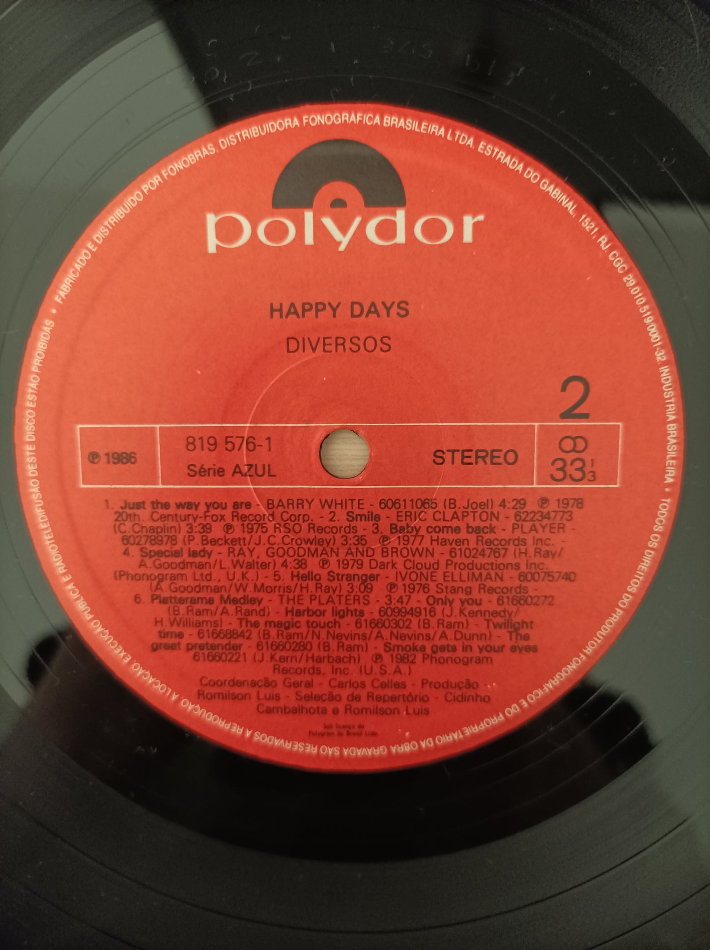 Lp Vinil Happy Days