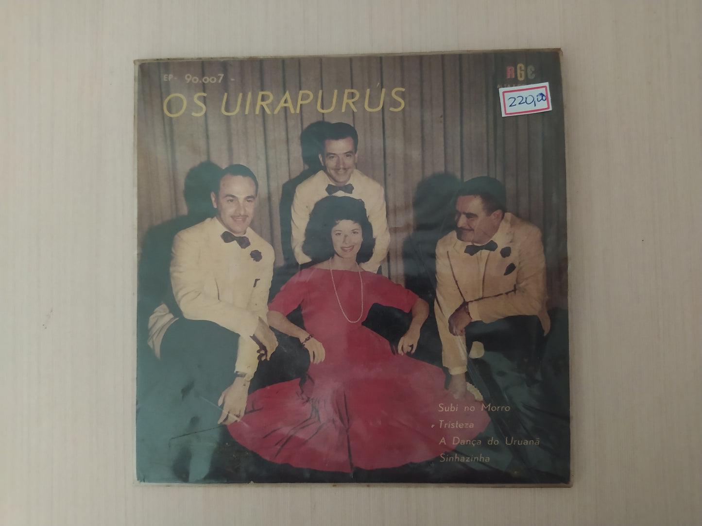 Lp Vinil Compacto Os Uirapurus Subi No Morro