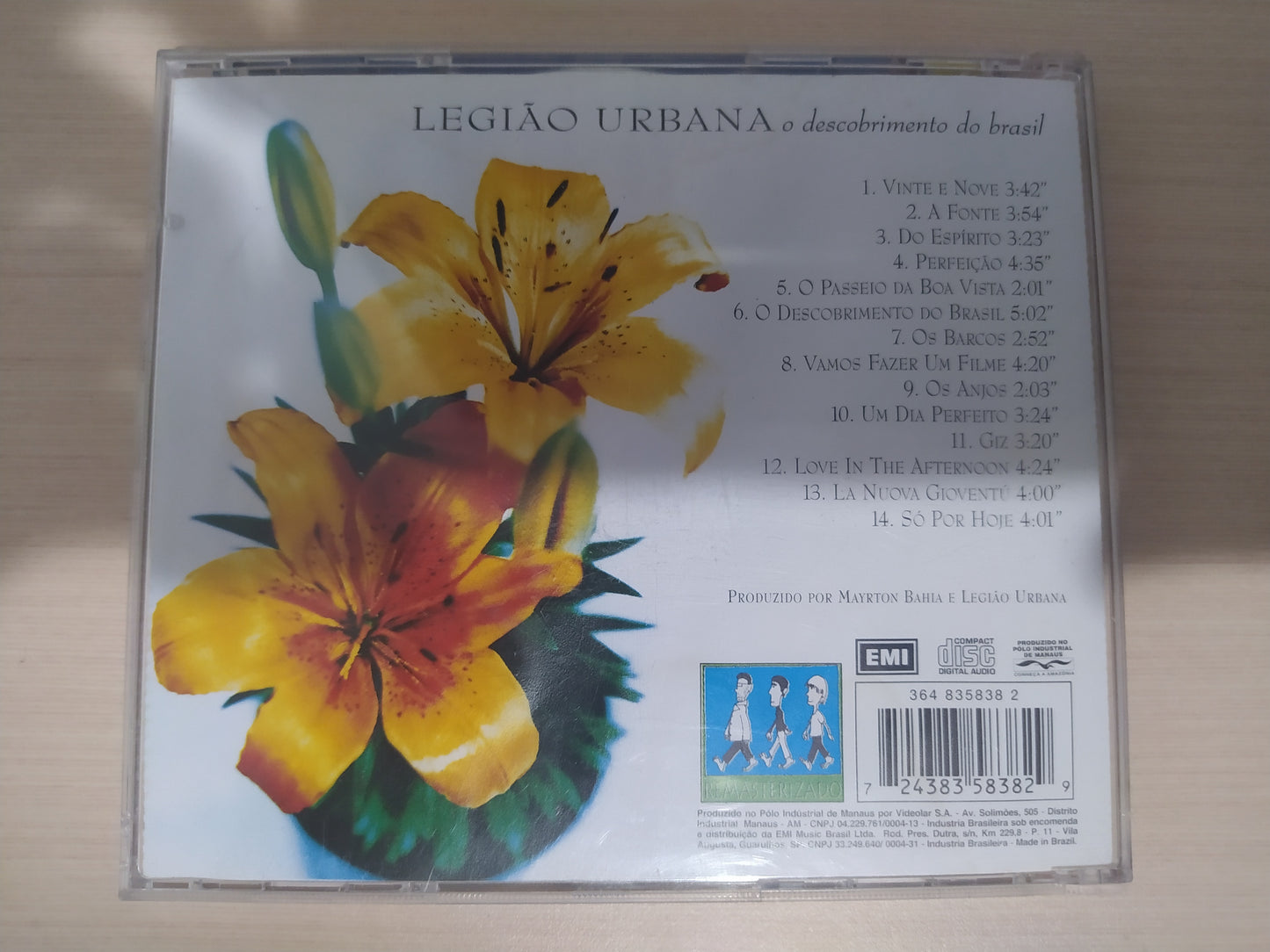 Cd Legião Urbana O Descobrimento Do Brasil