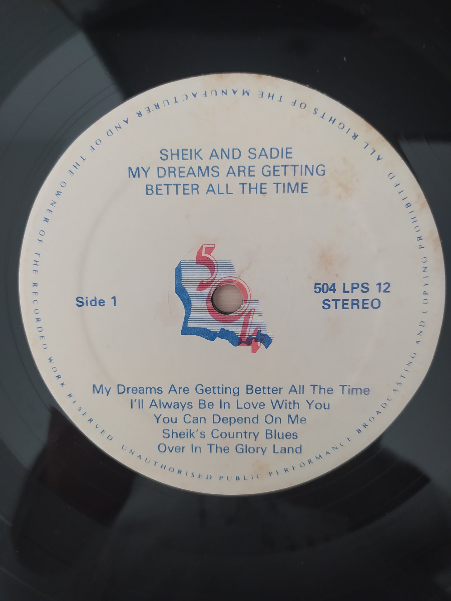 Lp Vinil Sheik And Sadie My Dreams Are Getting Importado