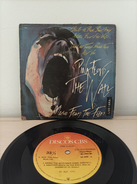Vinil Compacto Pink Floyd The Wall Music from the film