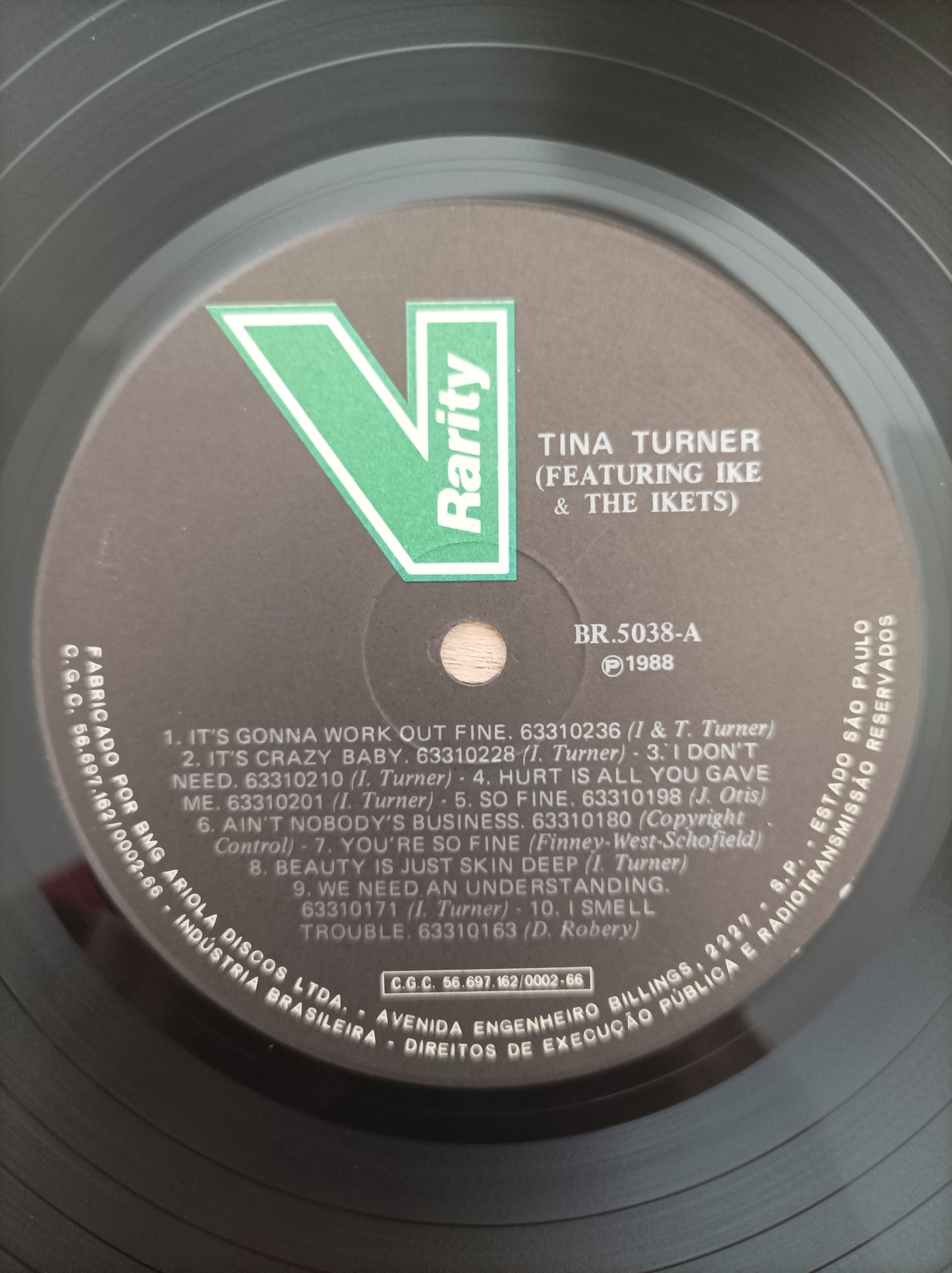 Lp Vinil Tina Turner 20 Great Soul Hits