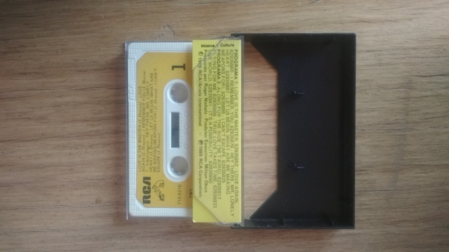 Fita K7 Cassete John Denver One World