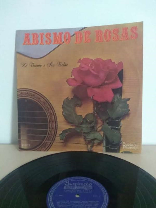Lp Vinil Zé Vicente E Seu Violão Abismo De Rosas