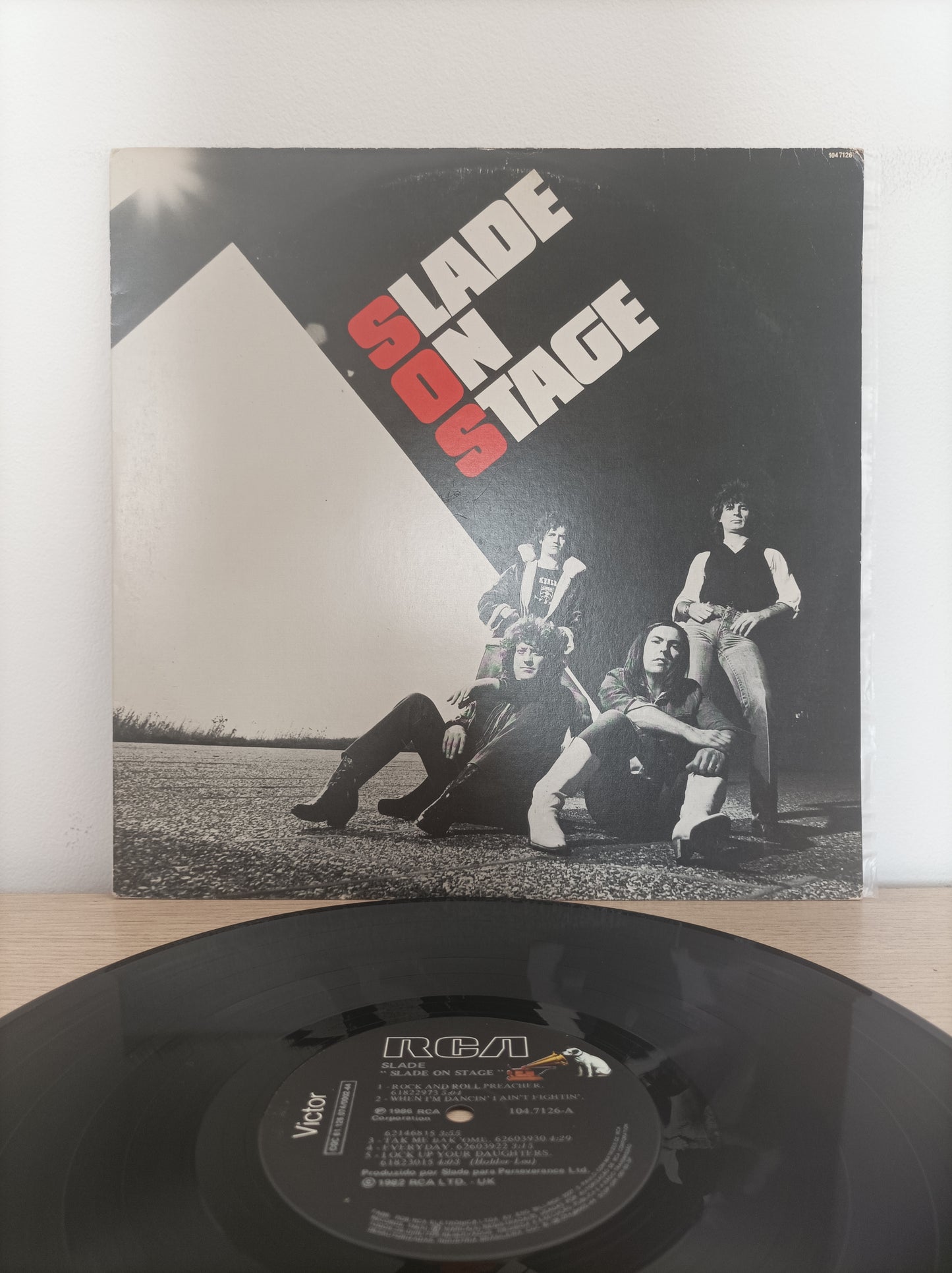 Lp Vinil Slade On Stage