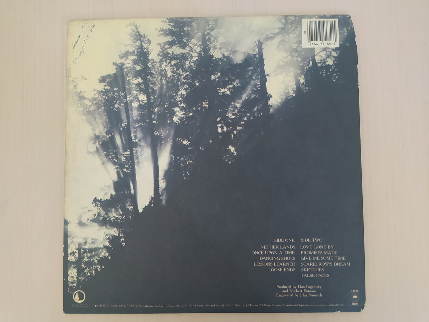 Lp Vinil Dan Fogelberg Nether Lands Com Encarte Importado