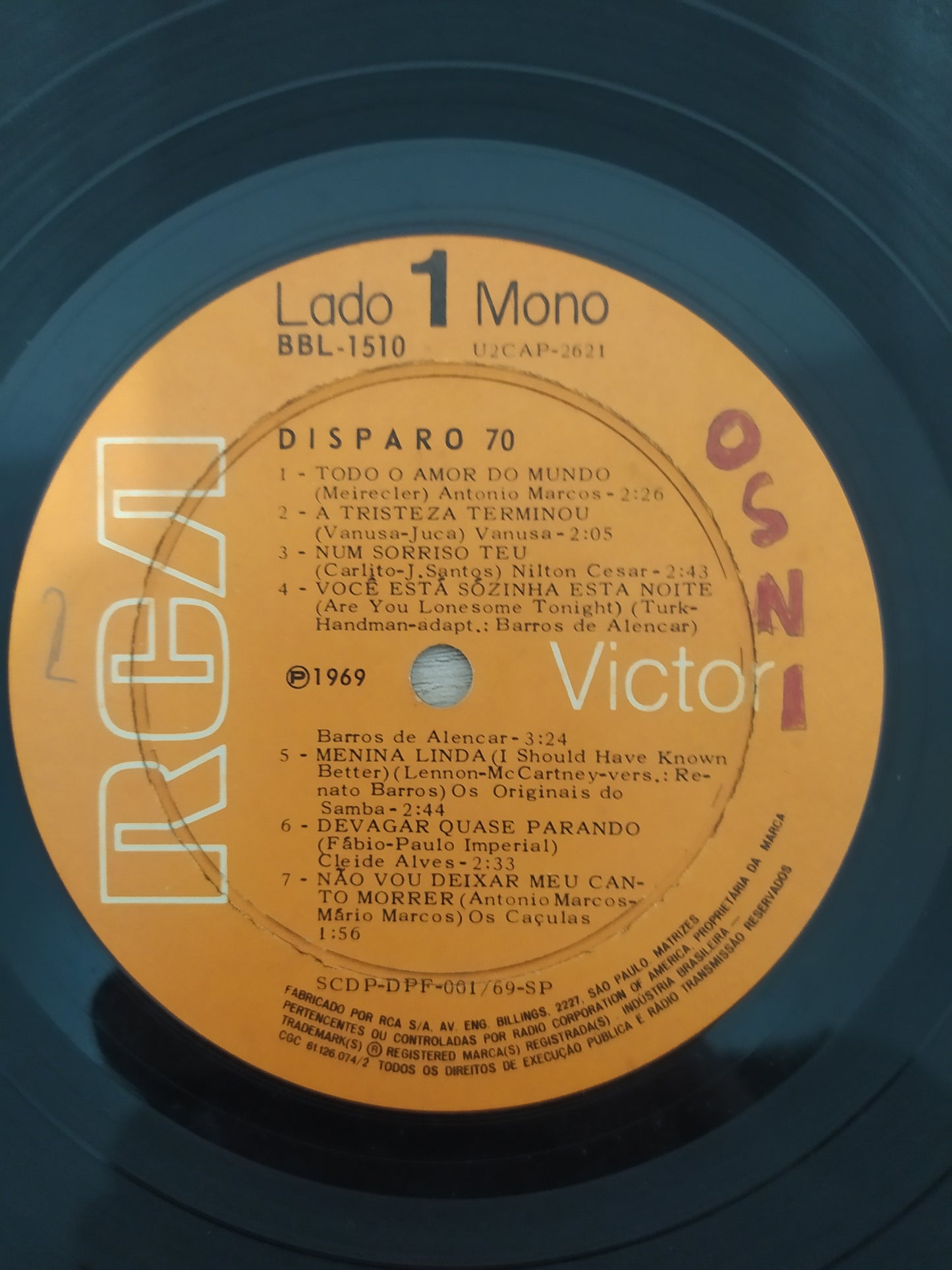 Lp Vinil Disparo 70