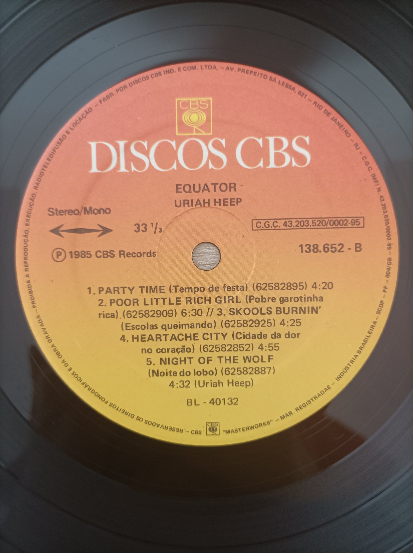Lp Vinil Uriah Heep Equation