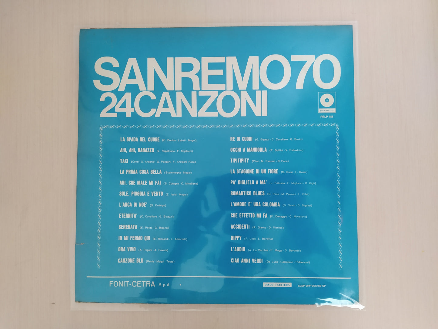 Lp Vinil San Remo 70 24 Canzoni