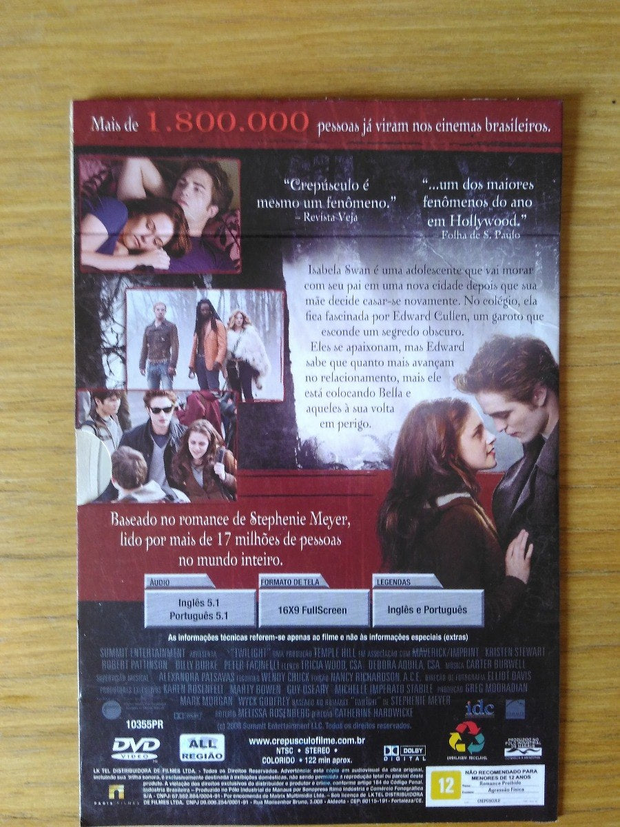 DVD - Crepúsculo