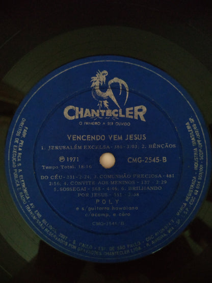 Lp Vinil Poly Vencendo Vem Jesus