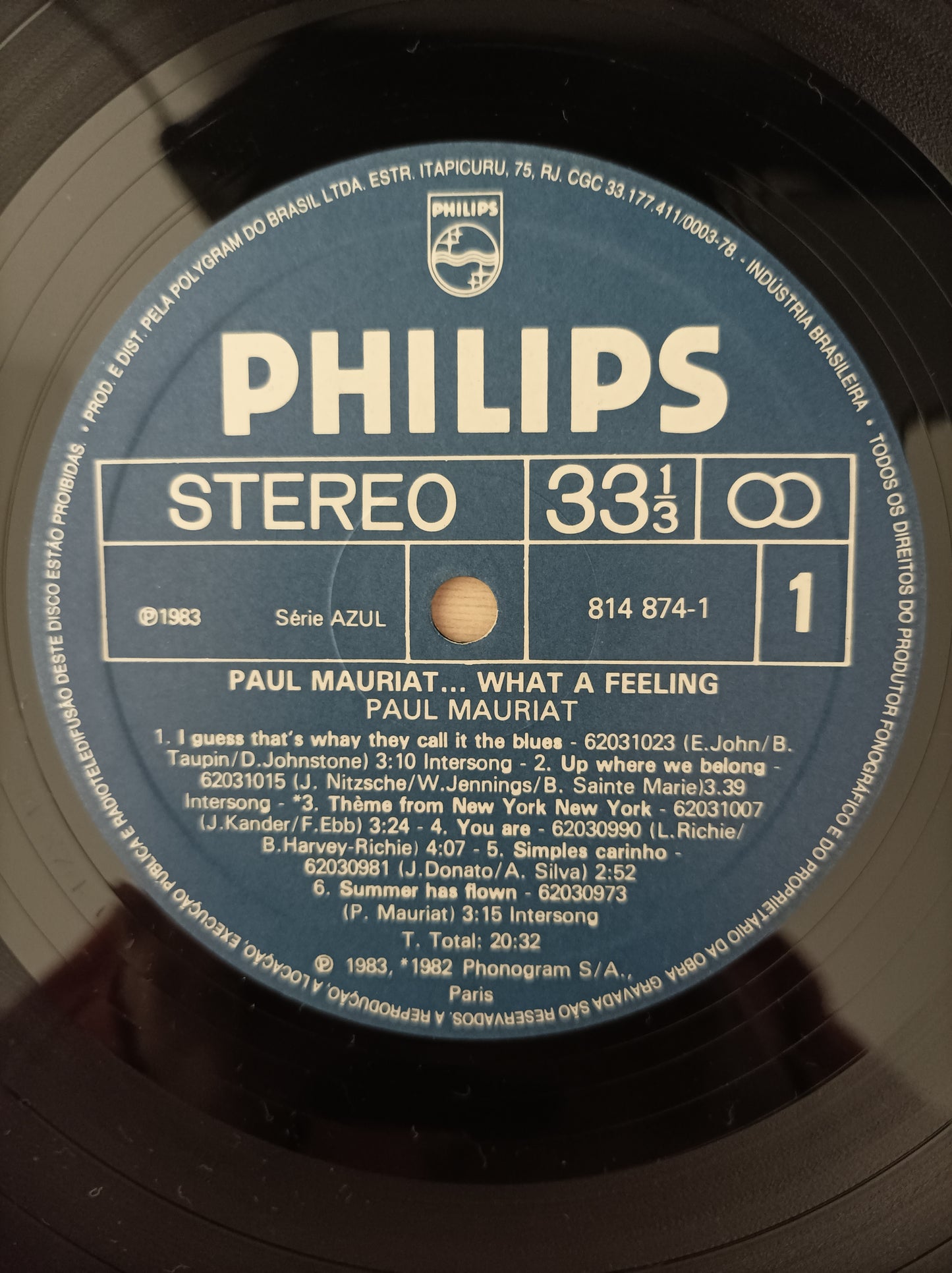 Lp Vinil Paul Mauriat What a feeling