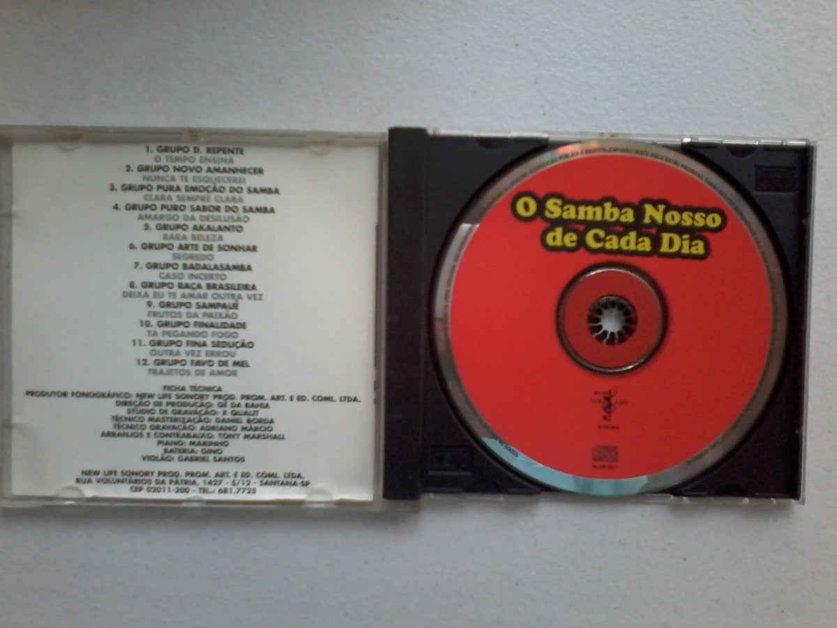 Cd O Samba Nosso De Cada Dia