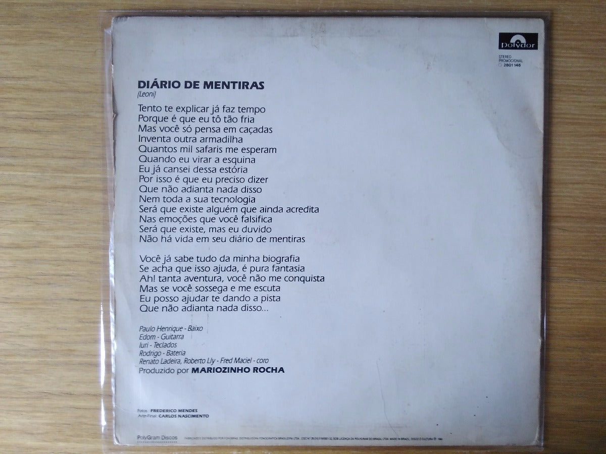 Lp Vinil Emilinha Diário De Mentiras
