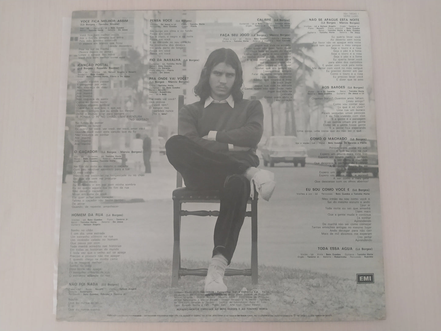 Lp Vinil Lô Borges 1972 Tênis