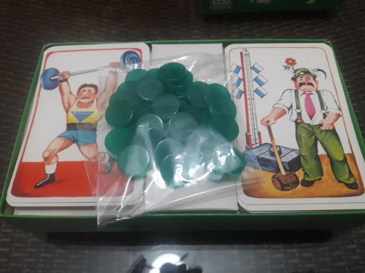 Jogo De Cartas 1,2e...já! Antigo