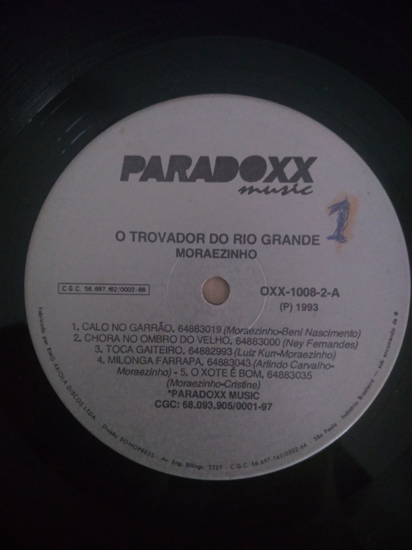 Lp Vinil Moraezinho O Trovador Do Rio Grande
