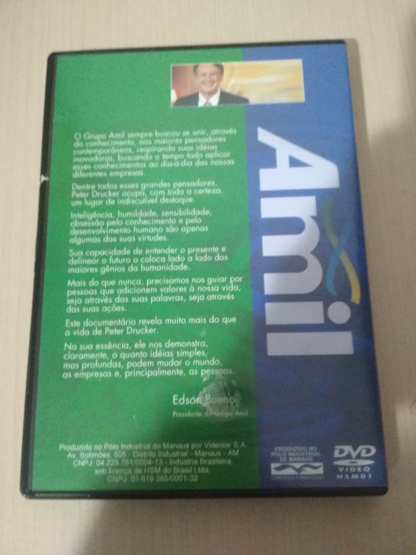 DVD Peter Drucker Uma Jornada Intelectual