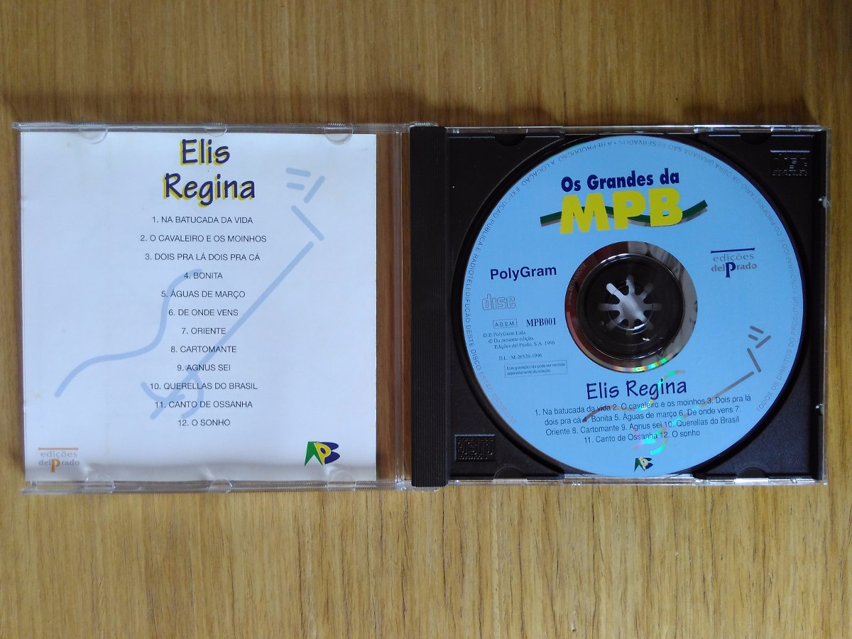 Cd Elis Regina Os Grandes Da Mpb