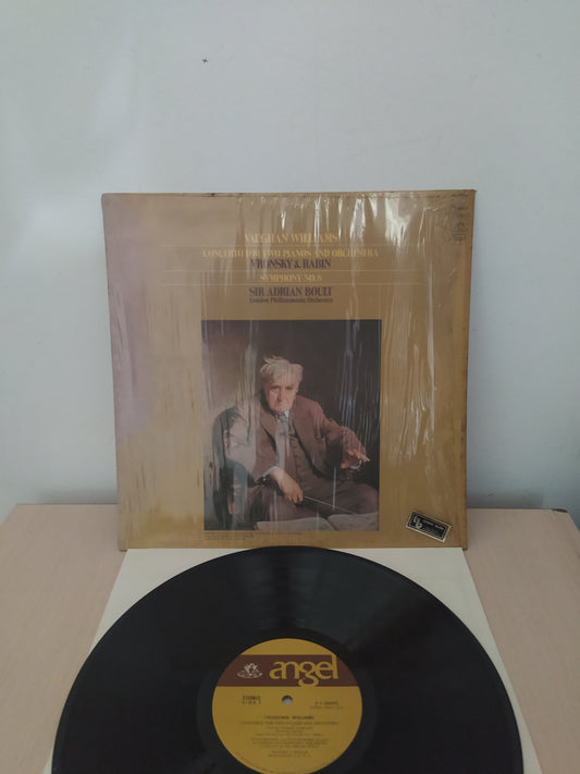 Lp Vinil Vaughan Williams Concerto for two pianos and orchestra