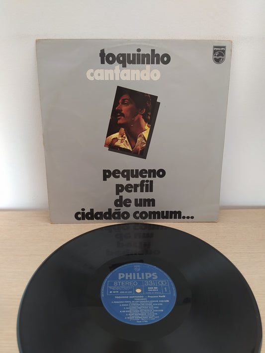 Lp Vinil Toquinho Cantando Pequeno Perfil Um Cidadão Comum