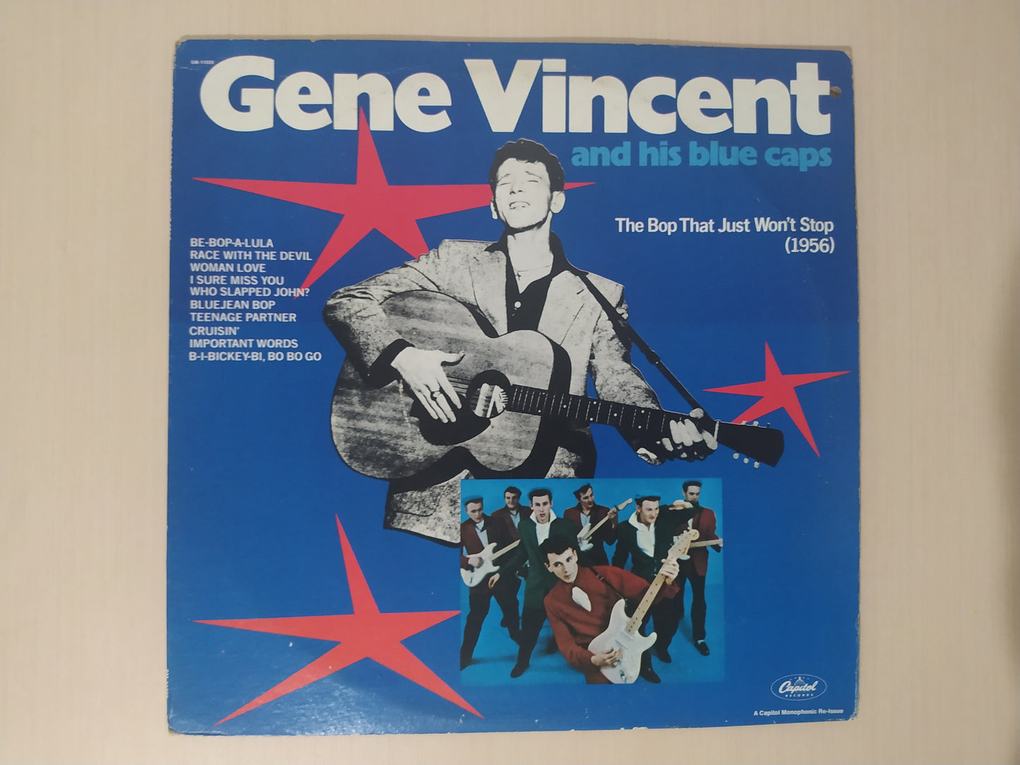 Lp Vinil Gene Vincent The Bop That Just Won't Stop Importado