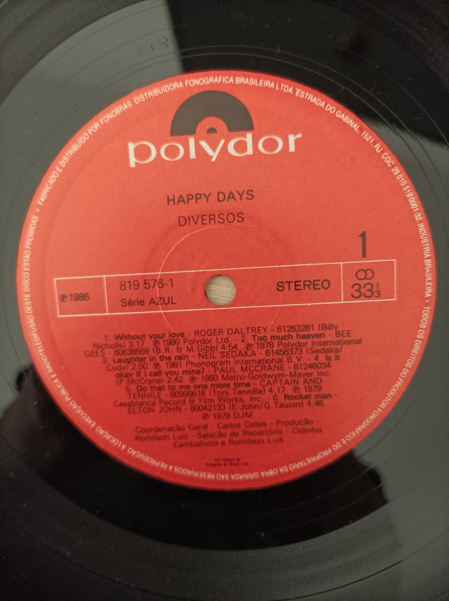 Lp Vinil Happy Days