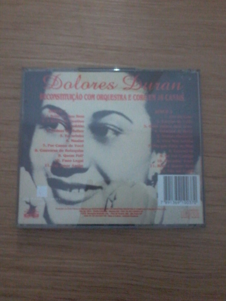 Cd Dolores Duran Reconstituição C/ Orquestra Duplo