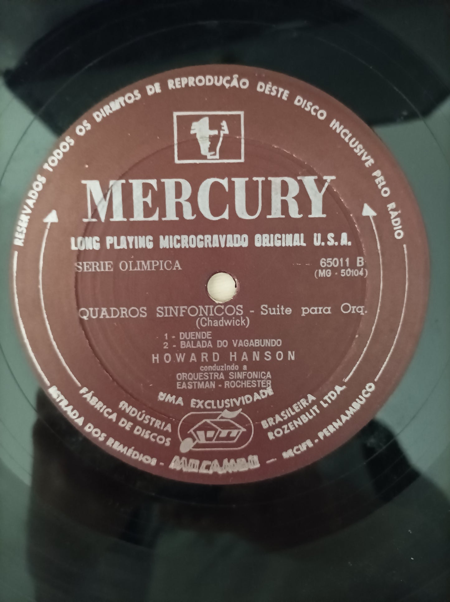 Lp Vinil Chadwick Quadros Sinfônicos