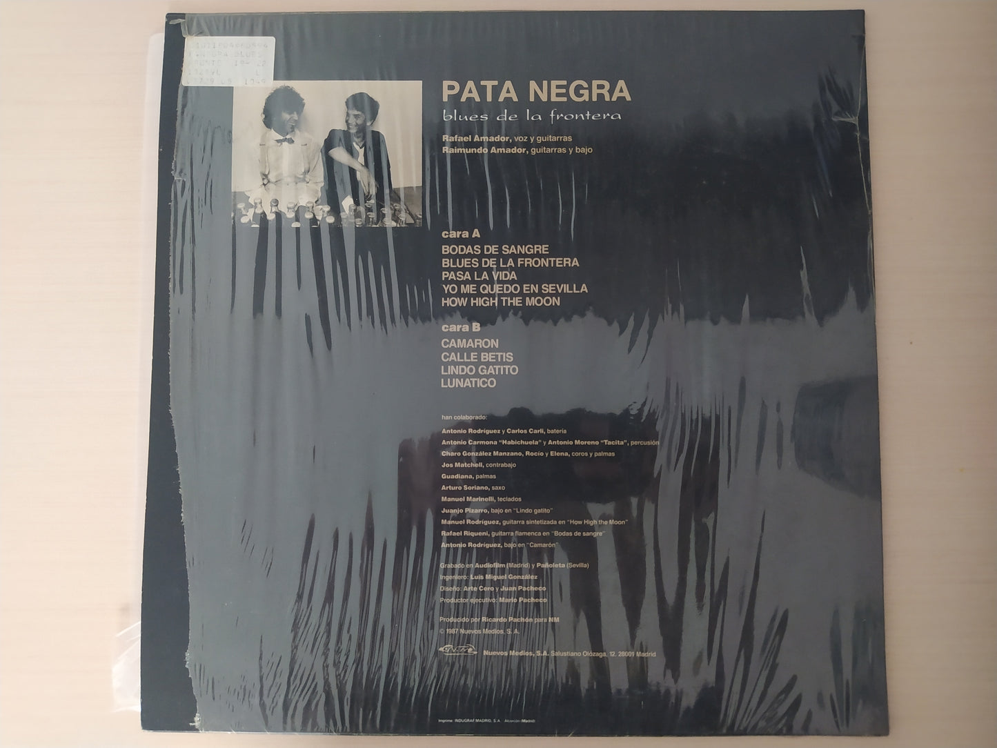 Lp Vinil Pata Negra Blues De La Frontera Importado