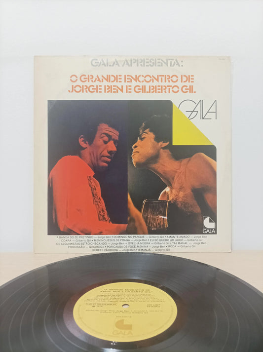 Lp Vinil Jorge Ben & Gilberto Gil O Grande Encontro