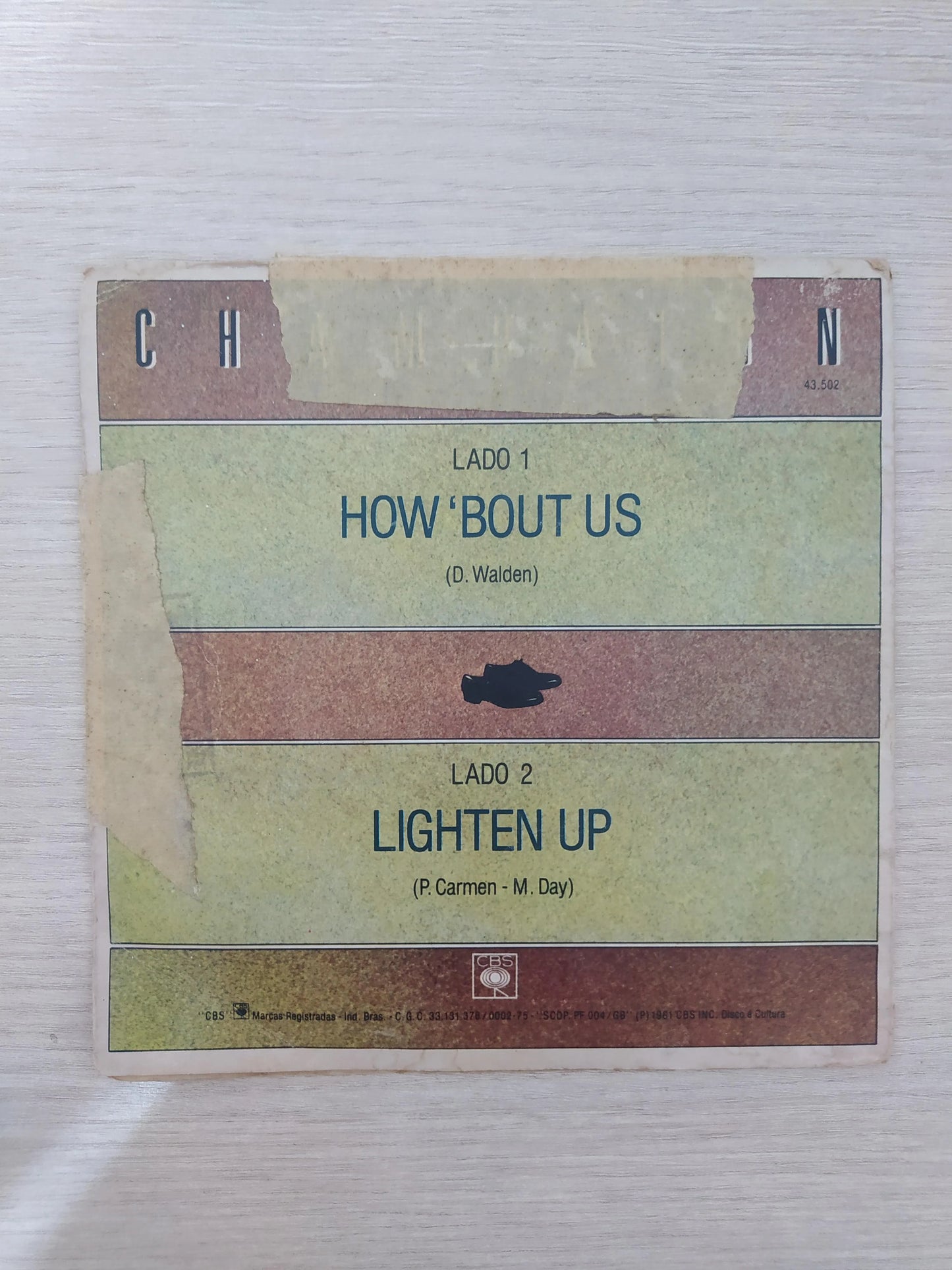 Vinil Compacto Champaign How'bout Us