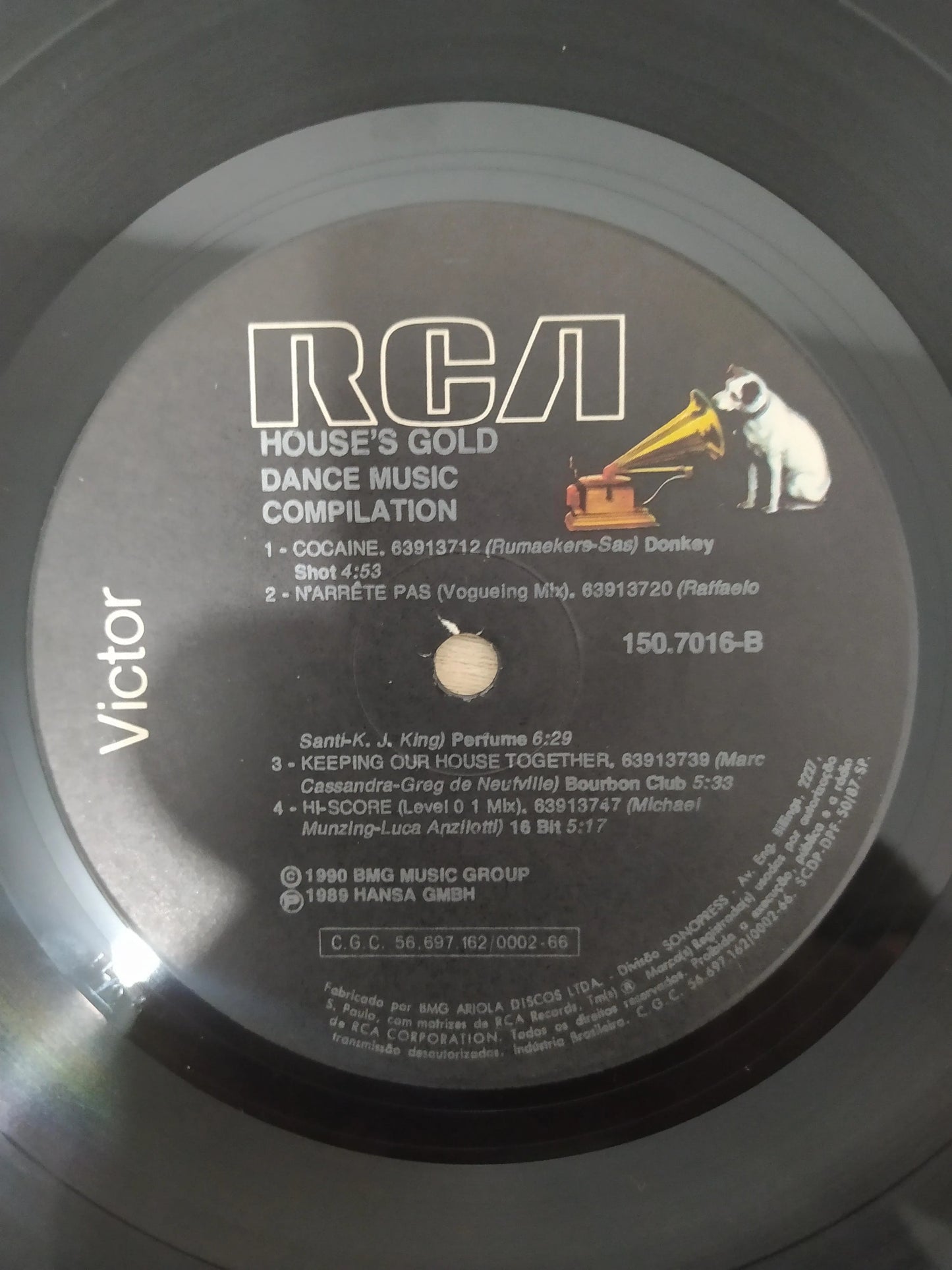 Lp Vinil House's Gold Dance Music