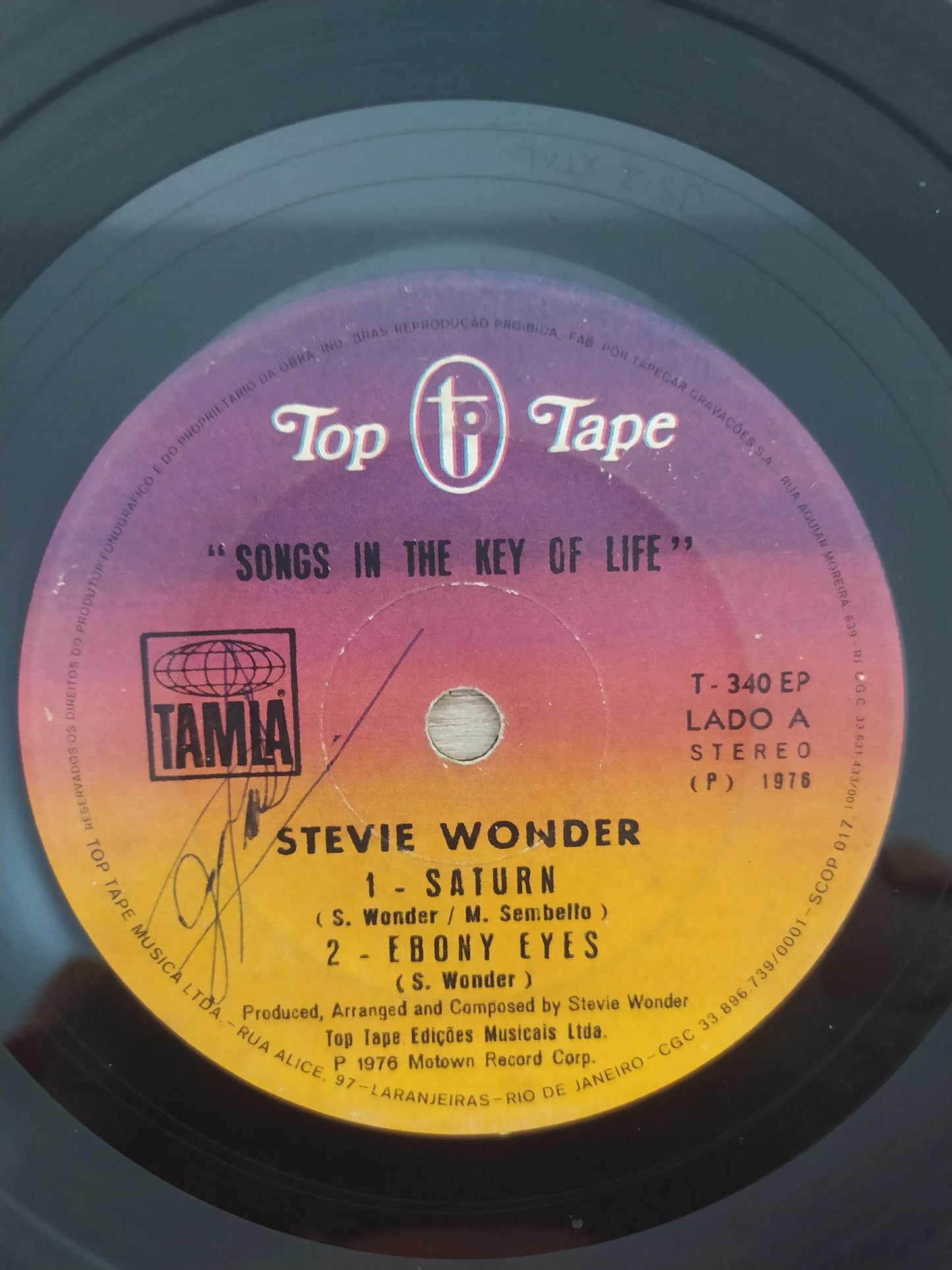 Lp Vinil Stevie Wonder Songs In The Key Life Completo Leia