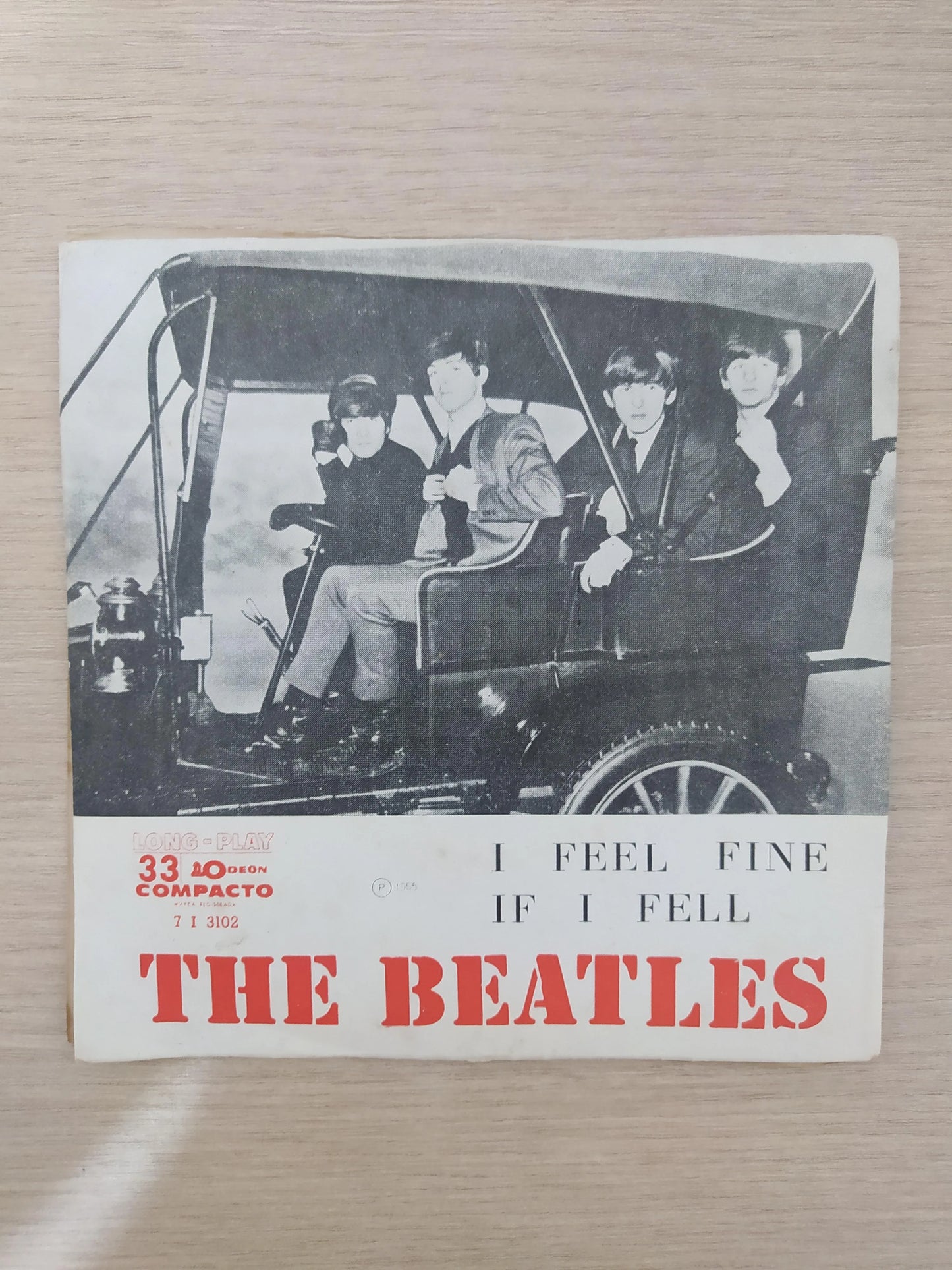 Vinil Compacto The Beatles I Feel Fine / If I Fell Leia