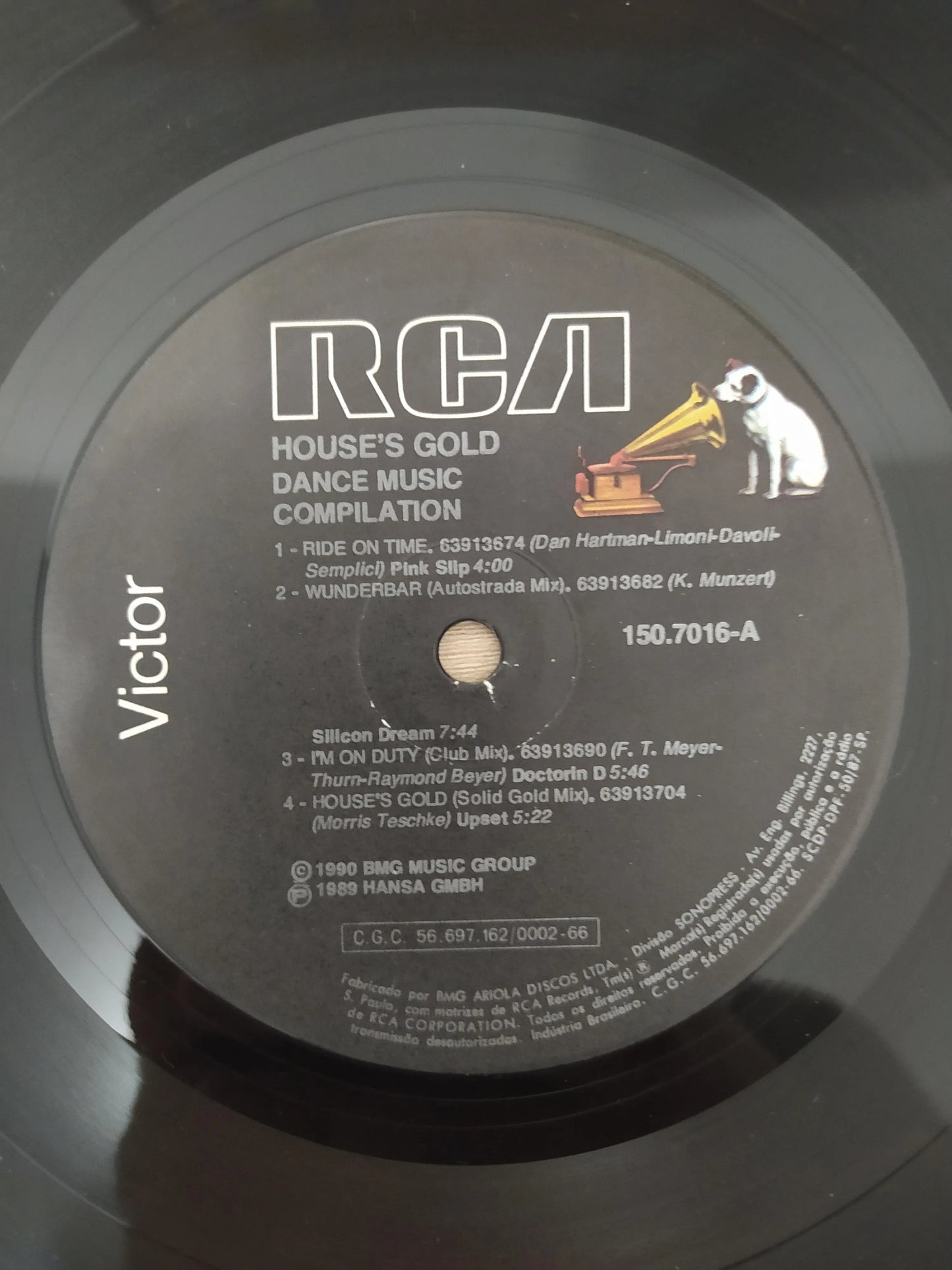 Lp Vinil House's Gold Dance Music