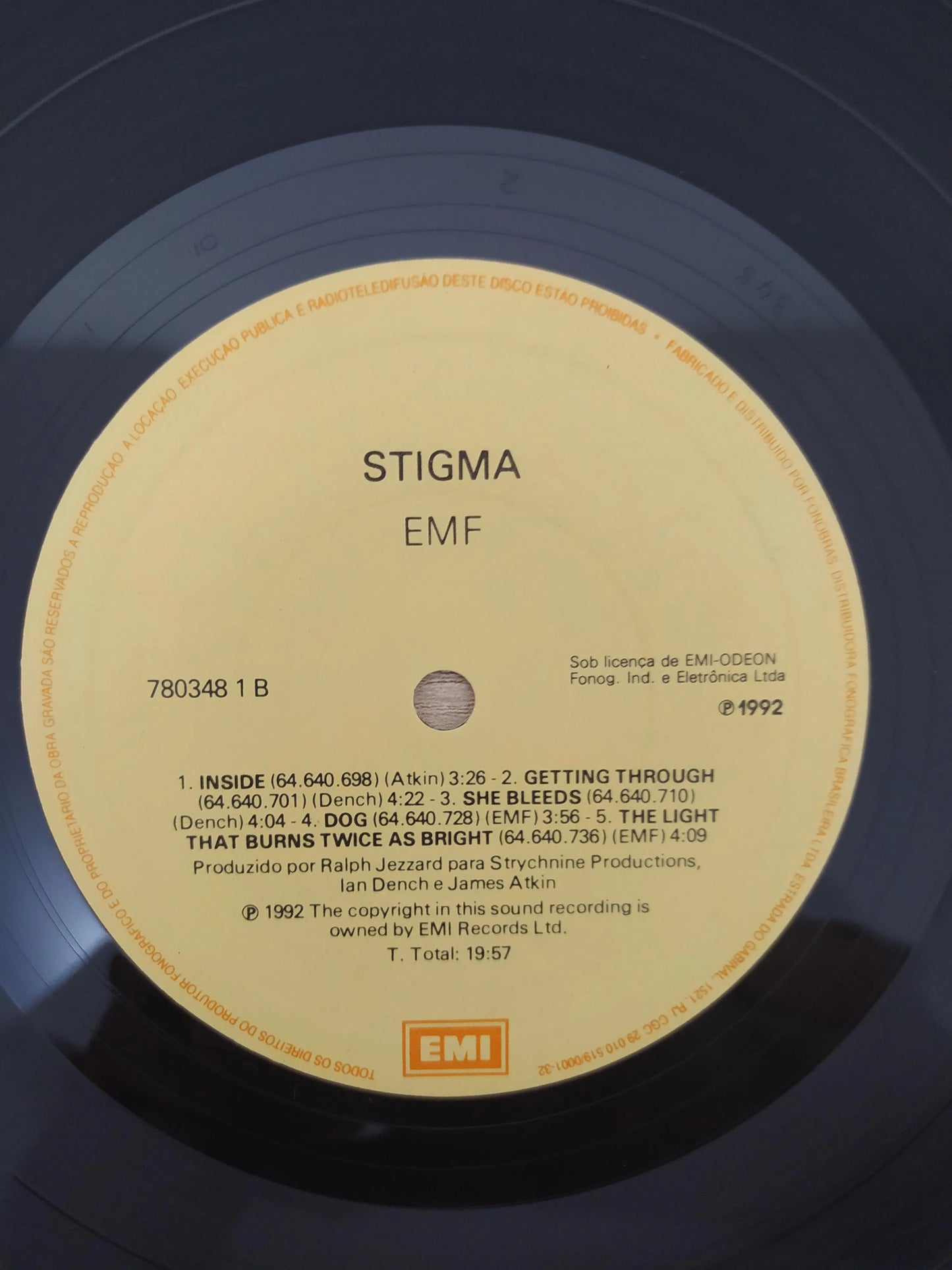 Lp Vinil EMF Stigma
