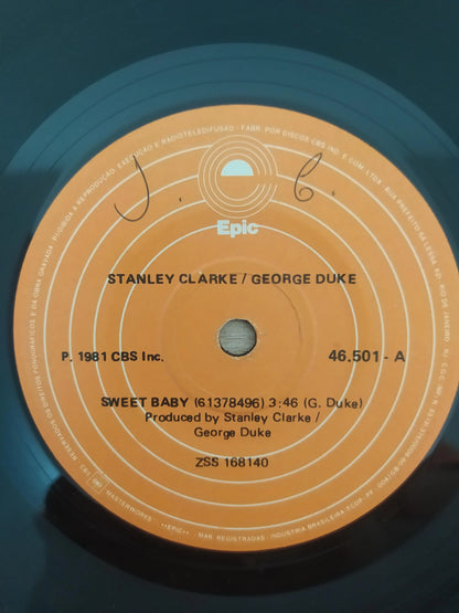 Vinil Compacto Stanley Clarke & George Duke Sweet Baby
