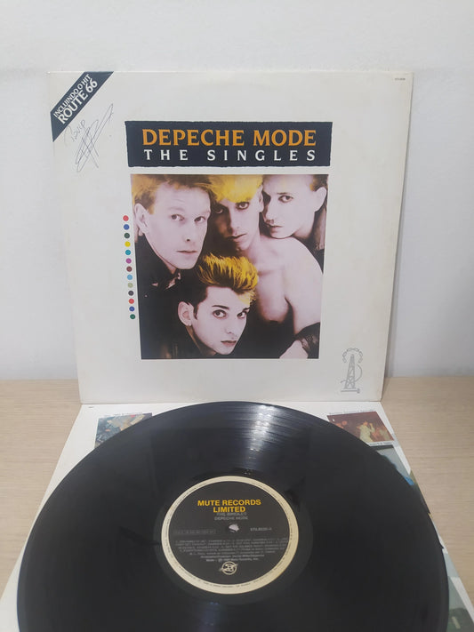Disco Vinil The Singles Depeche Mode Com Encarte A